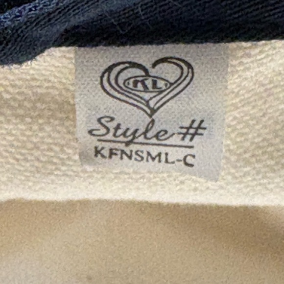 Kate Lord M/L White Bucket Sun Hat with Navy Trim - 100% Cotton - Picture 9 of 10